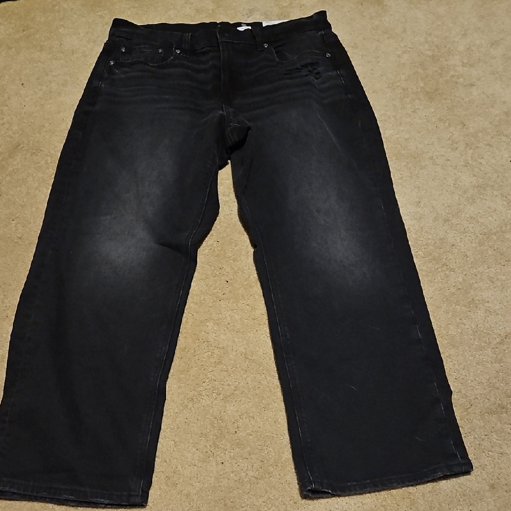 American Eagle Outfitters Curvy Straight Jeans